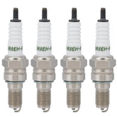 Hipa Spark Plug Compatible with CR8EH-9 5666 For Honda CB400F CB900F CBR900RR CBR929RR CRF150R ST1100 VF750C Motorcycle